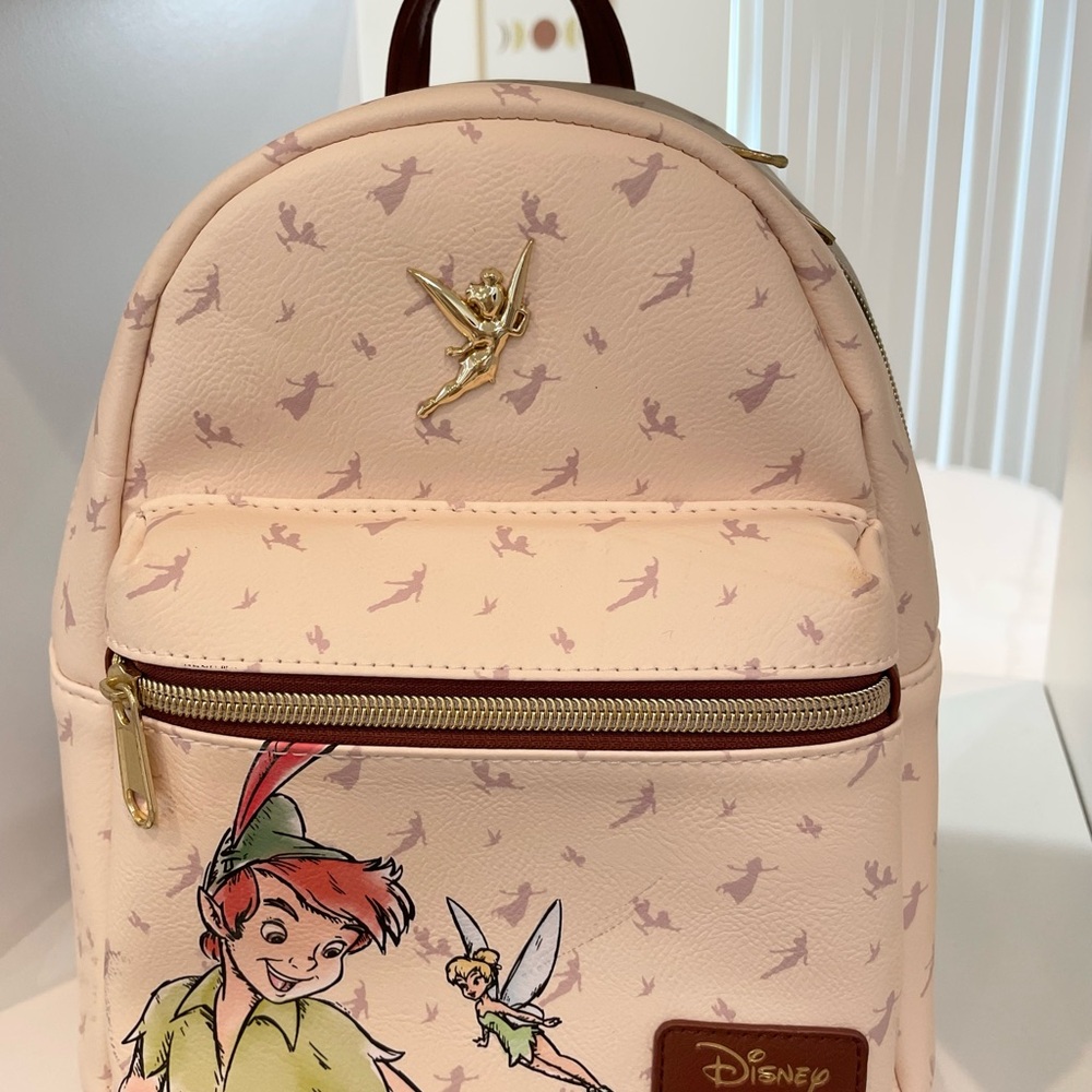 Disney Loungefly  Peter Pan and Tinkerbell Backpack